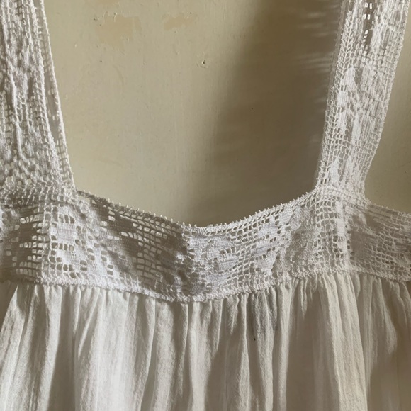 NWOT Aerie white sleeveless top size M - Picture 3 of 4